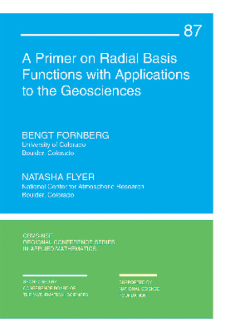 Könyv Primer on Radial Basis Functions with Applications to the Geosciences Bengt Fornberg