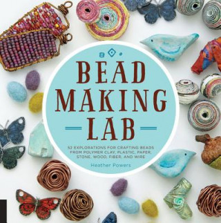 Książka Bead-Making Lab Heather Powers