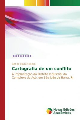 Kniha Cartografia de um conflito De Souza Teixeira Jane