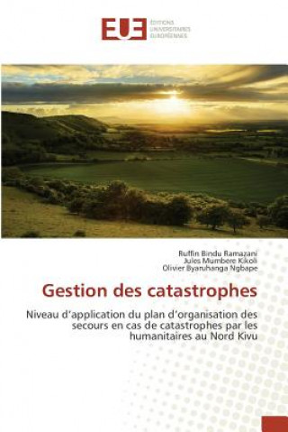 Livre Gestion Des Catastrophes Ramazani-R