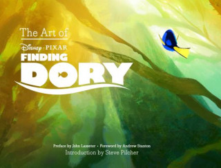 Kniha Art of Finding Dory John Lasseter
