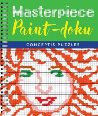 Kniha Masterpiece Paint-doku Conceptis Puzzles