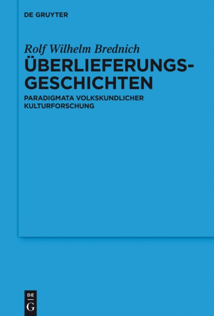 E-kniha Uberlieferungsgeschichten 