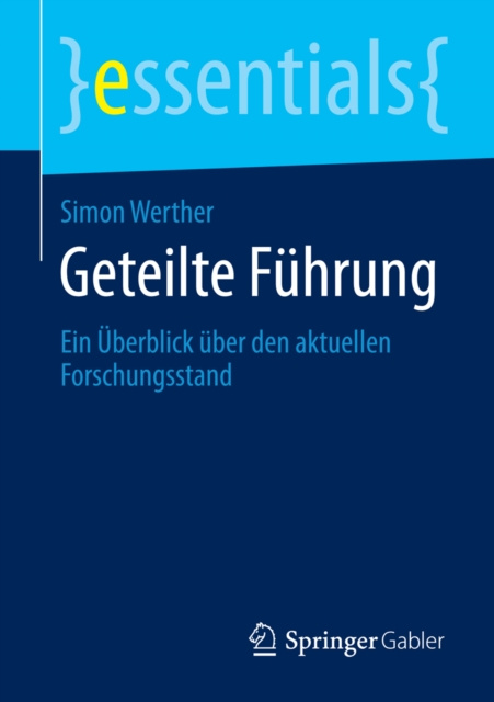 E-kniha Geteilte Fuhrung Simon Werther