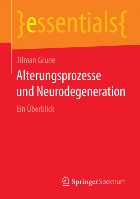 E-kniha Alterungsprozesse und Neurodegeneration 