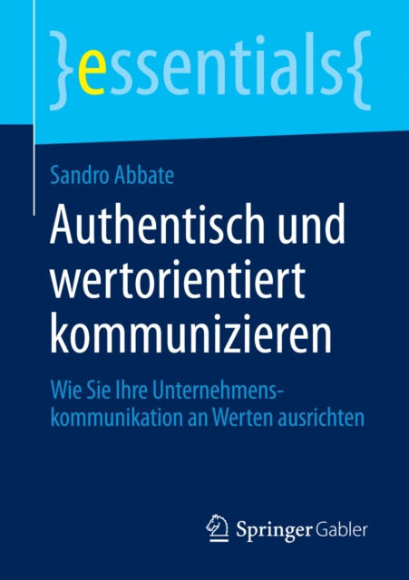 E-kniha Authentisch und wertorientiert kommunizieren 