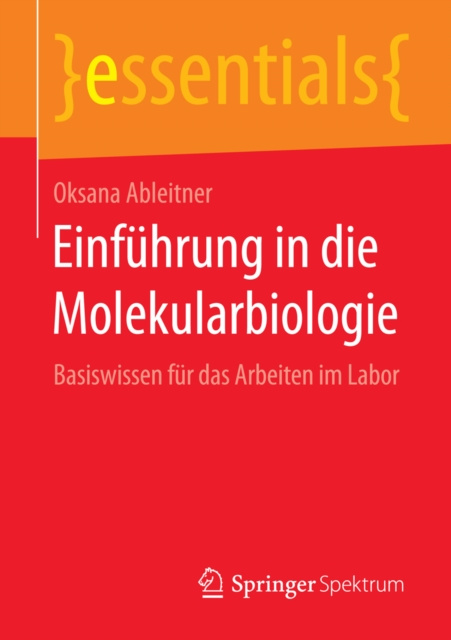 E-kniha Einfuhrung in die Molekularbiologie 