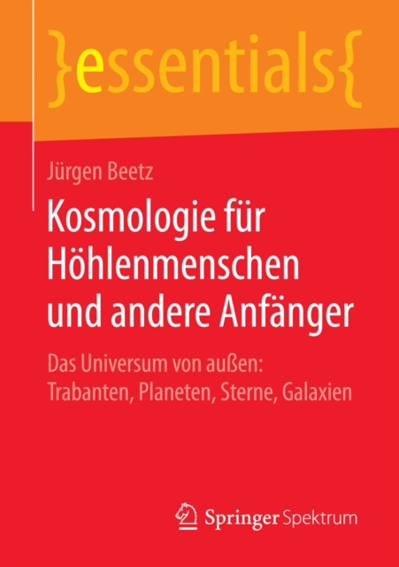 E-kniha Kosmologie fur Hohlenmenschen und andere Anfanger 