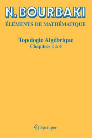 Kniha Topologie Algebrique N. Bourbaki
