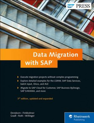Kniha Data Migration with SAP Frank Densborn