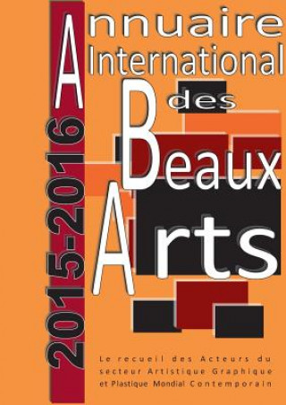 Carte Annuaire international des Beaux Arts 2015-2016 Art Diffusion