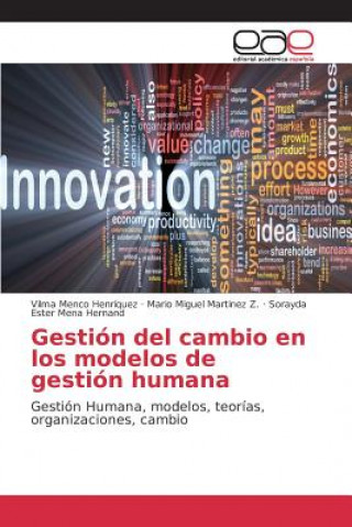 Buch Gestion del cambio en los modelos de gestion humana Menco Henriquez Vilma