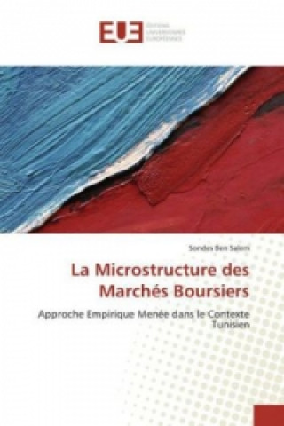 Könyv La Microstructure des Marchés Boursiers Sondes Ben Salem