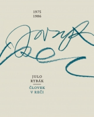 Kniha Človek v reči 1975-1986 Julo Rybák