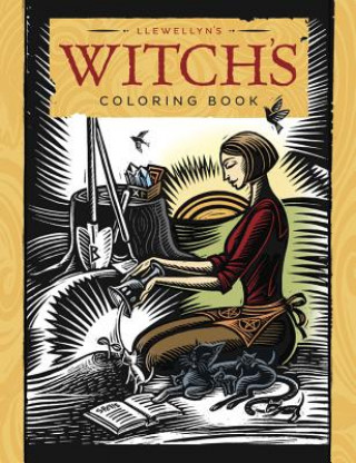 Kniha Llewellyn's Witch's Coloring Book Llewellyn