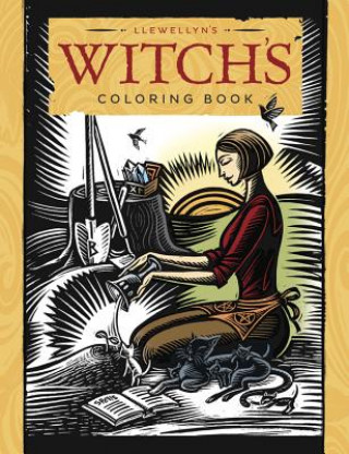 Knjiga Llewellyn's Witch's Coloring Book Llewellyn