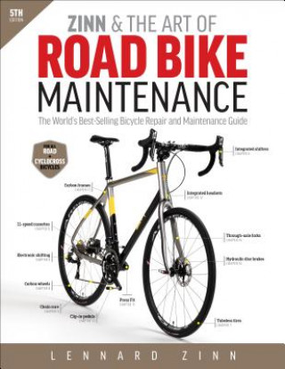 Könyv Zinn & the Art of Road Bike Maintenance Lennard Zinn