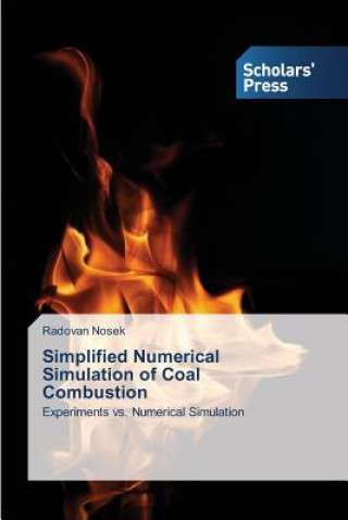 Kniha Simplified Numerical Simulation of Coal Combustion Nosek Radovan