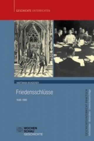 Könyv Friedensschlüsse Hartmann Wunderer