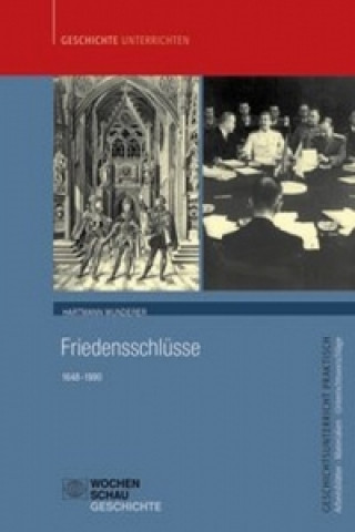 Buch Friedensschlüsse Hartmann Wunderer