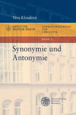 Kniha Synonymie und Antonymie Vera Kloudová