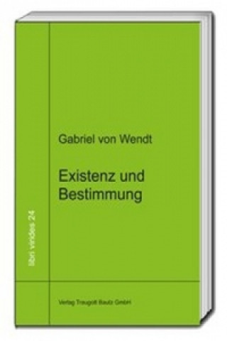 Carte Existenz und Bestimmung Gabriel von Wendt