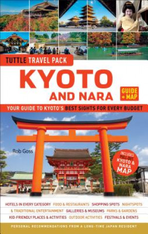 Libro Kyoto and Nara Tuttle Travel Pack Guide + Map Rob Goss