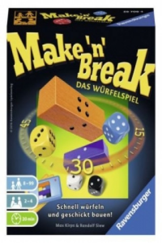 Hra/Hračka Make 'N' Break Würfelspiel 