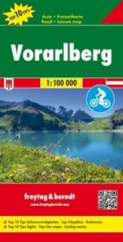Materiale tipărite Vorarlberg Road-,Cycling- & Leisure Map 1:100.000 