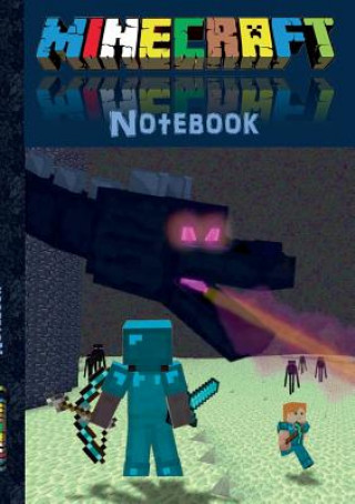 Книга Minecraft Notebook 'Ender Dragon' (quad paper) Theo Von Taane