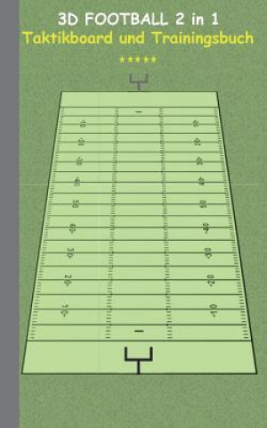 Carte 3D Football 2 in 1 Taktikboard und Trainingsbuch Theo Von Taane