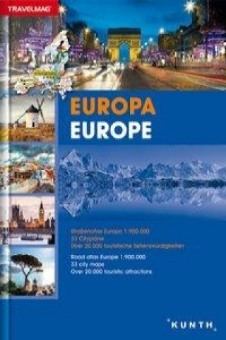 Kniha Reiseatlas Europa 