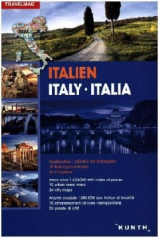 Carte Reiseatlas Italien. Italy / Italia 