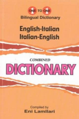 Carte English-Italian & Italian-English One-to-One Dictionary E Lamllari