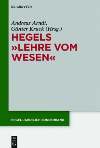 Buch Hegels Lehre vom Wesen Andreas Arndt