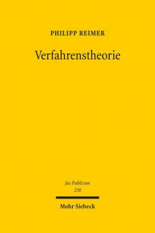 Kniha Verfahrenstheorie Philipp Reimer