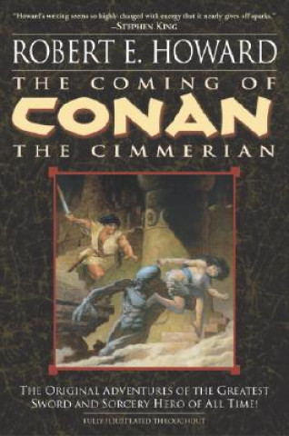 Kniha Coming of Conan the Cimmerian Robert Ervin Howard