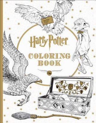 Книга Harry Potter Coloring Book Scholastic