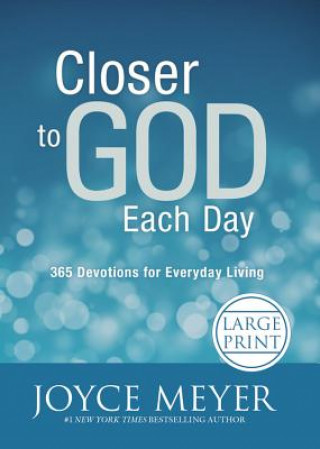 Kniha Closer to God Each Day Joyce Meyer