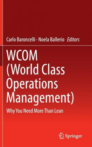 Kniha WCOM (World Class Operations Management) Carlo Baroncelli