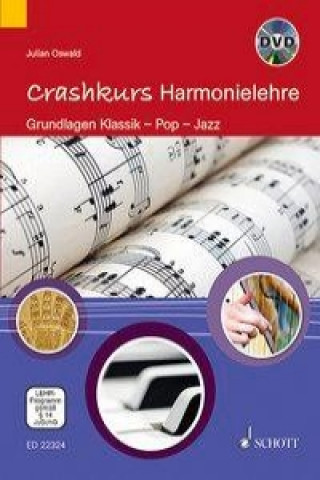 Kniha Crashkurs Harmonielehre, m. DVD Julian Oswald