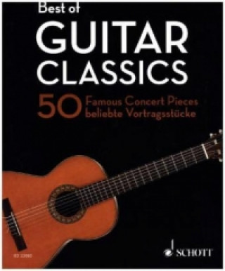 Knjiga Best of Guitar Classics Martin Hegel