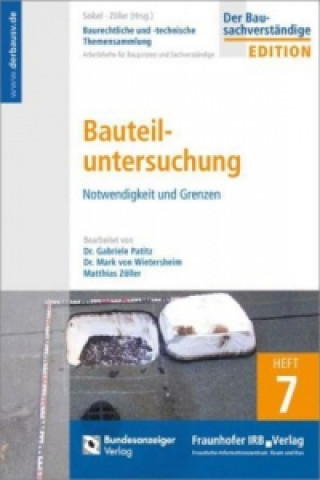 Kniha Baurechtliche und -technische Themensammlung. Heft 7: Bauteiluntersuchung. Gabriele Patitz