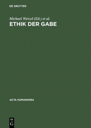 Libro Ethik Der Gabe Jean-Michel Rabaté