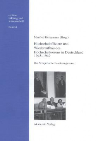 Kniha Hochschuloffiziere & Der Wiederaufbau HEINEMANN