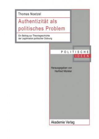 Книга Authentizitat ALS Politisches Problem Thomas Noetzel