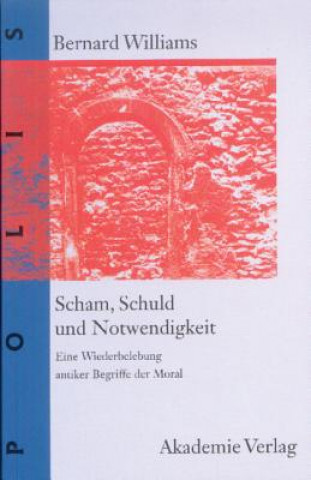 Libro Scham, Schuld und Notwendigkeit Martin Hartmann