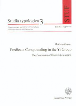 Kniha Predicate Compounding in the Yi-Group Matthias Gerner