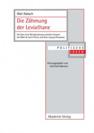 Kniha Die Zahmung Der Leviathane Olaf Asbach