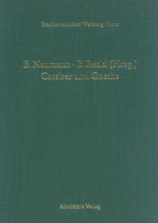 Książka Cassirer und Goethe Barbara Naumann